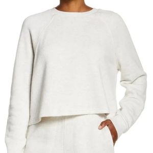 Madewell Airyterry Cropped Sweatshirt